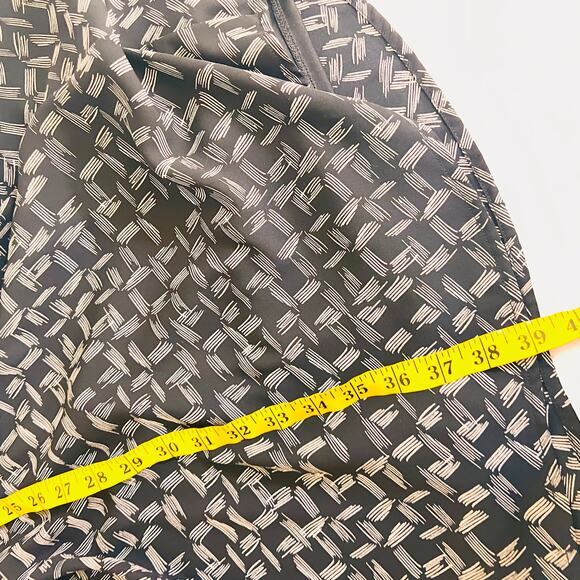 Banana Republic Printed Sleeveless Belted Dress Size 8 - Picture 6 of 7